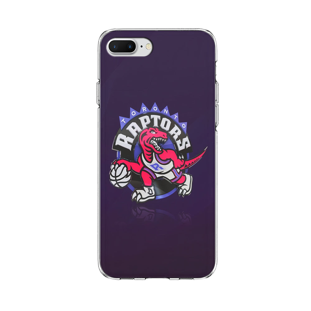 NBA Toronto Raptors Basketball 002 iPhone 8 Plus Case-Phone Case-Clear Soft Case-Altracase