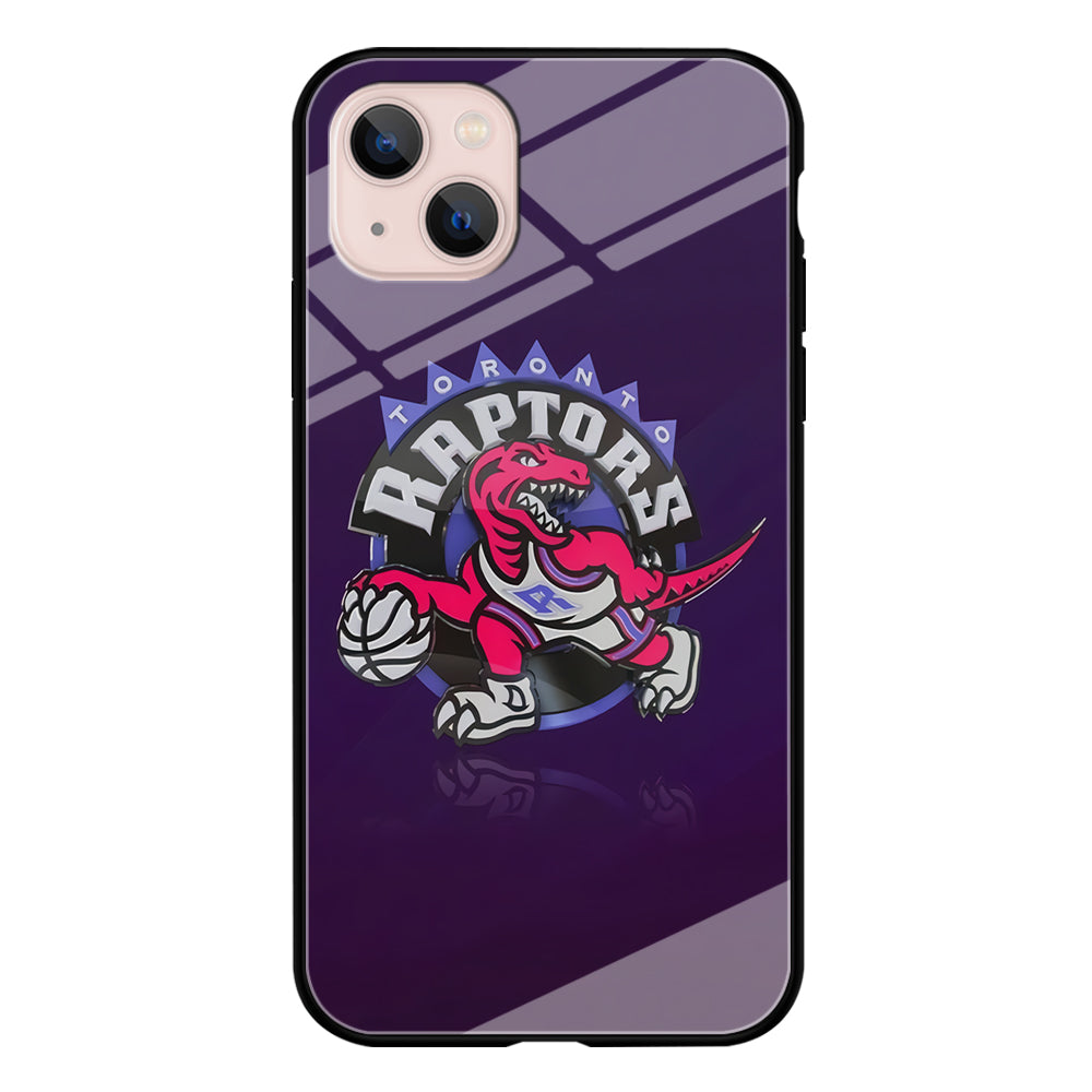 NBA Toronto Raptors Basketball 002 iPhone 13 Mini Case-Phone Case-Tempered Glass Case-Altracase