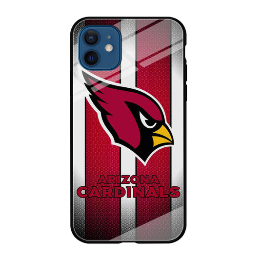 NFL Arizona Cardinals 001 iPhone 12 Case-Phone Case-Tempered Glass Case-Altracase