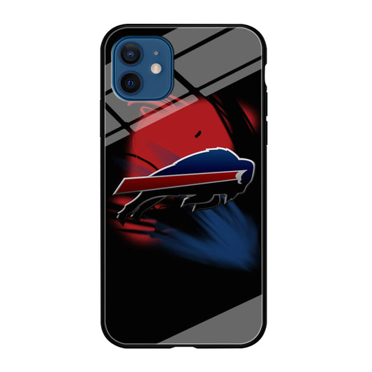 NFL Buffalo Bills 001 iPhone 12 Case-Phone Case-Tempered Glass Case-Altracase