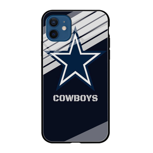 NFL Dallas Cowboys 001 iPhone 12 Case-Phone Case-Tempered Glass Case-Altracase