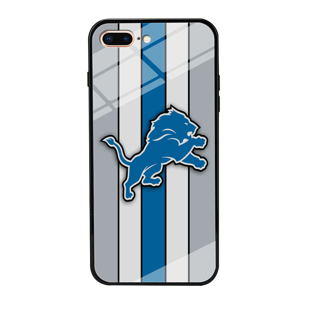 NFL Detroit Lions 001 iPhone 7 Plus Case-Phone Case-Tempered Glass Case-Altracase