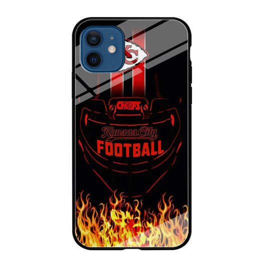 NFL Kansas City Chiefs 001 iPhone 12 Case-Phone Case-Tempered Glass Case-Altracase