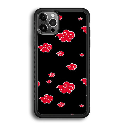 Naruto - Akatsuki Symbol iPhone 12 Pro Max Case