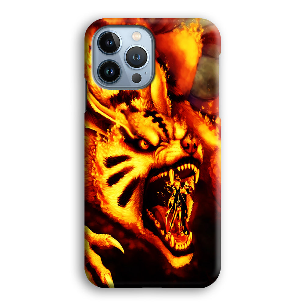 Naruto Nine Tailed Demon Fox iPhone 14 Pro Case