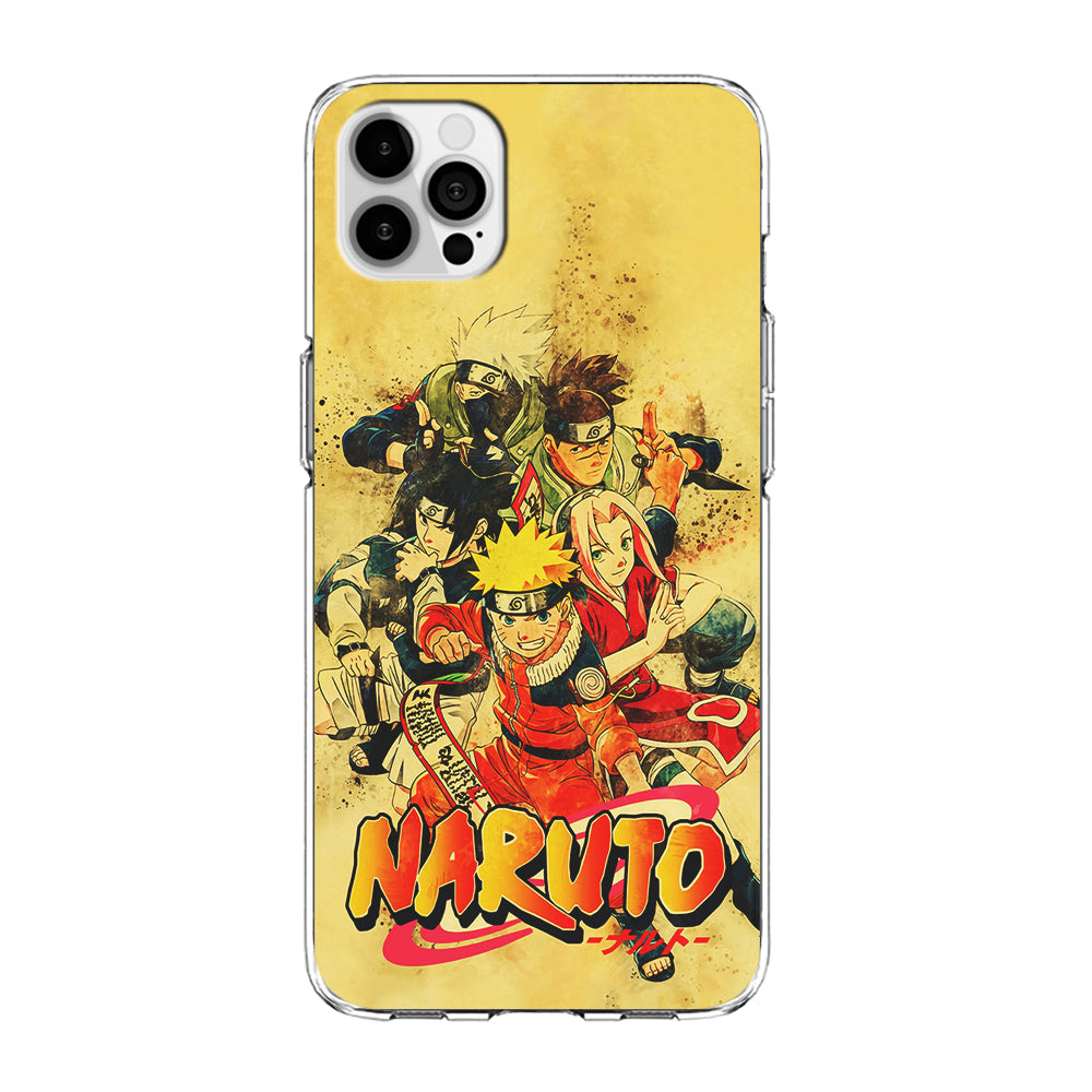 Naruto Shippuden Vintage iPhone 13 Pro Case