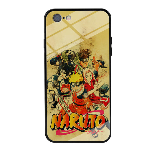 Naruto Shippuden Vintage iPhone 6 | 6s Case-Phone Case-Tempered Glass Case-Altracase