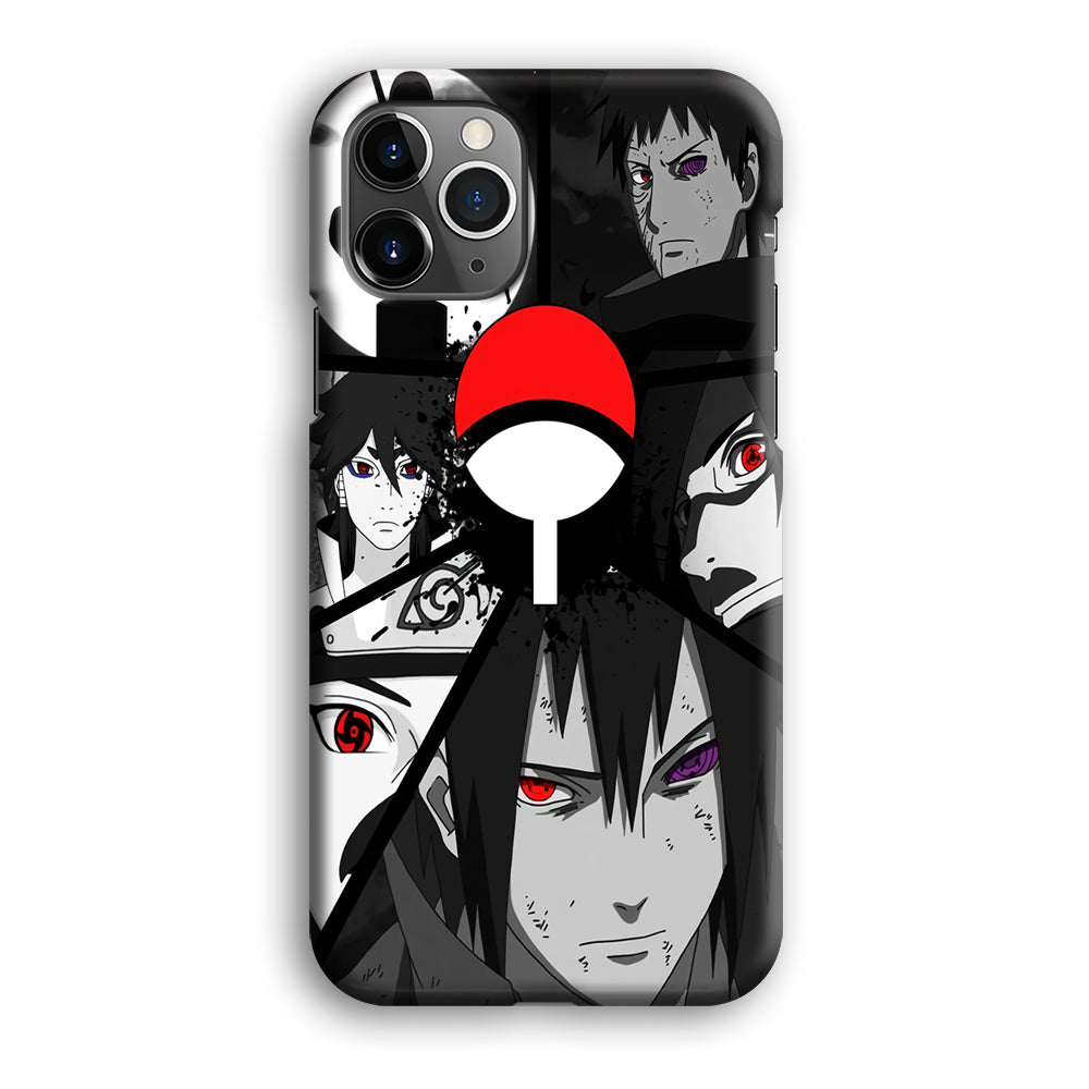 Naruto Uchiha Clan iPhone 12 Pro Case