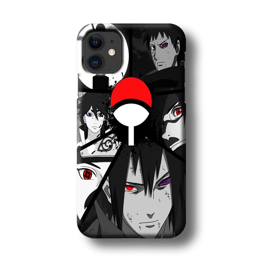 Naruto Uchiha Clan iPhone 11 Case