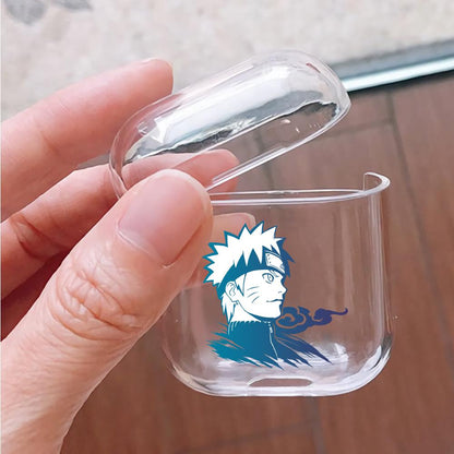 Naruto Uzumaki Blue Color Hard Plastic Protective Clear Case Cover For Apple Airpods