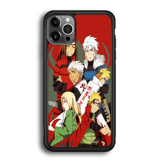 Naruto all hokages iPhone 12 Pro Max Case