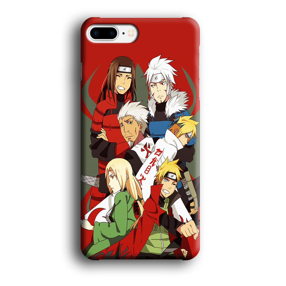 Naruto all hokages iPhone 7 Plus Case