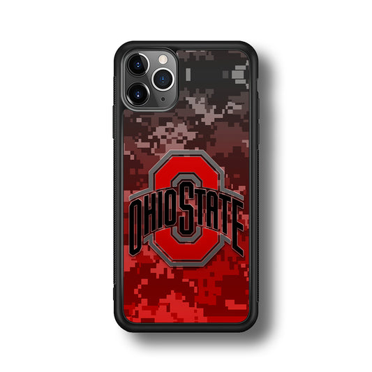 Ohio State Pixel Art iPhone 11 Pro Max Case