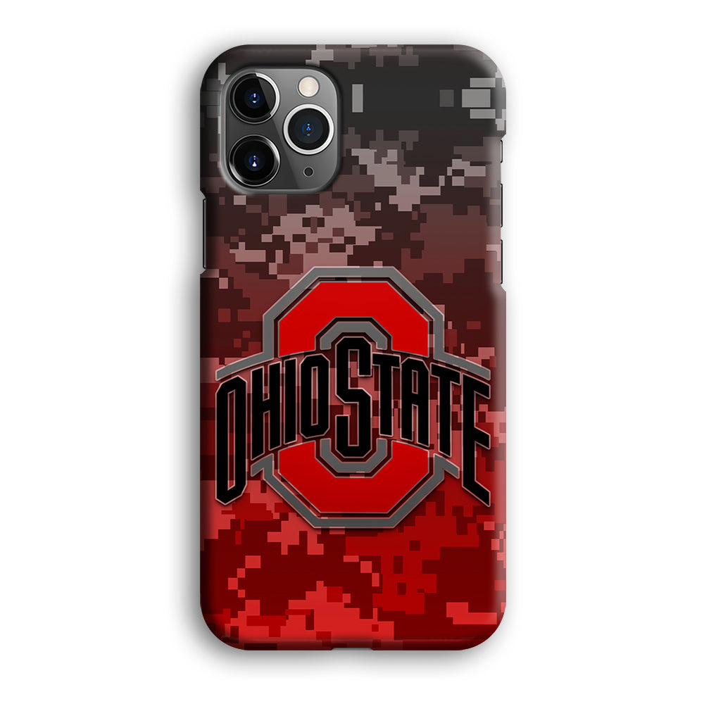 Ohio State Pixel Art iPhone 12 Pro Max Case