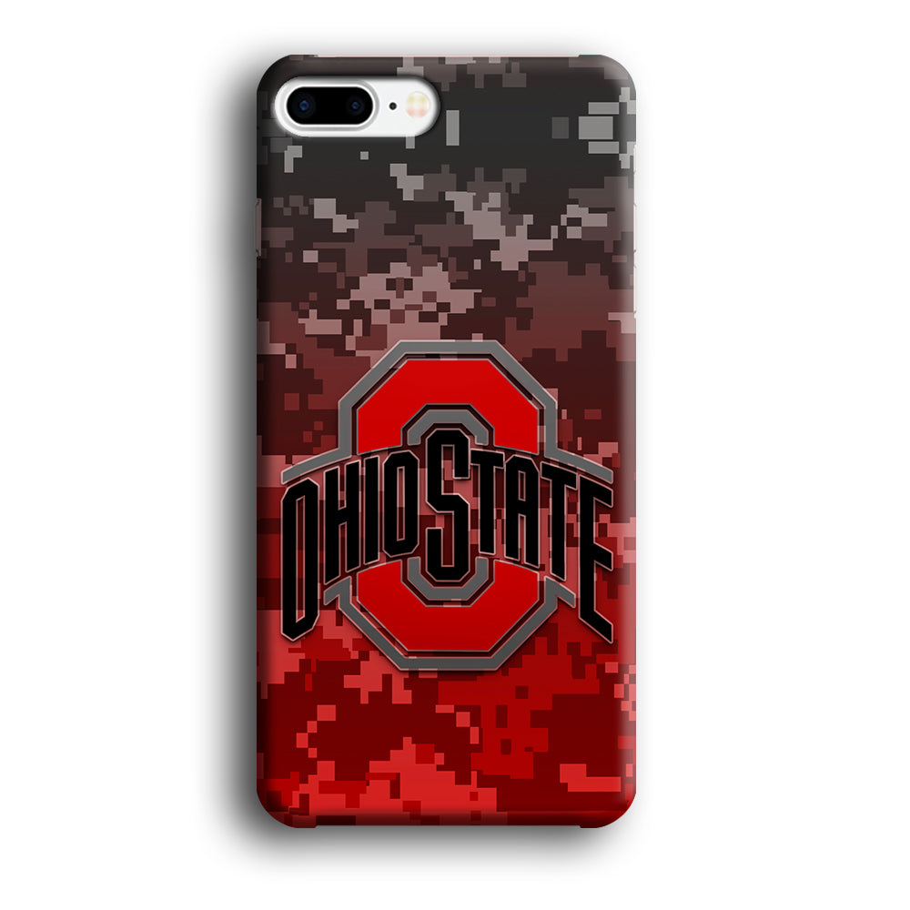 Ohio State Pixel Art iPhone 8 Plus Case