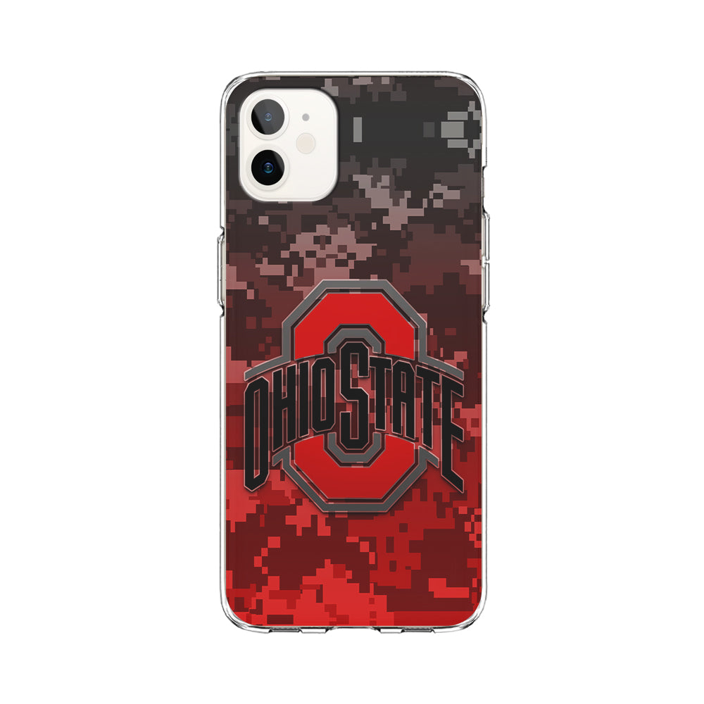 Ohio State Pixel Art iPhone 12 Mini Case