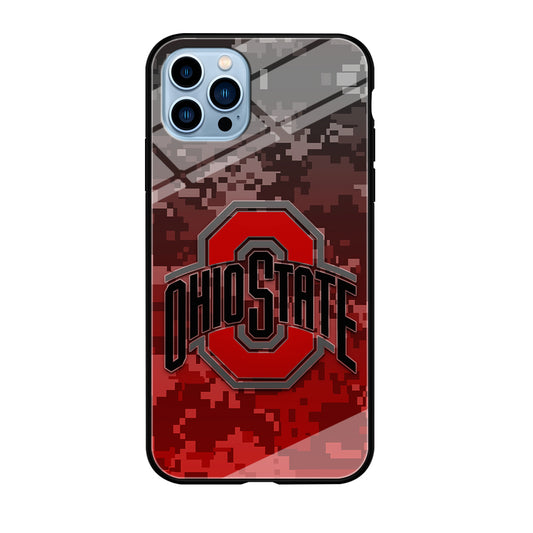 Ohio State Pixel Art iPhone 12 Pro Max Case