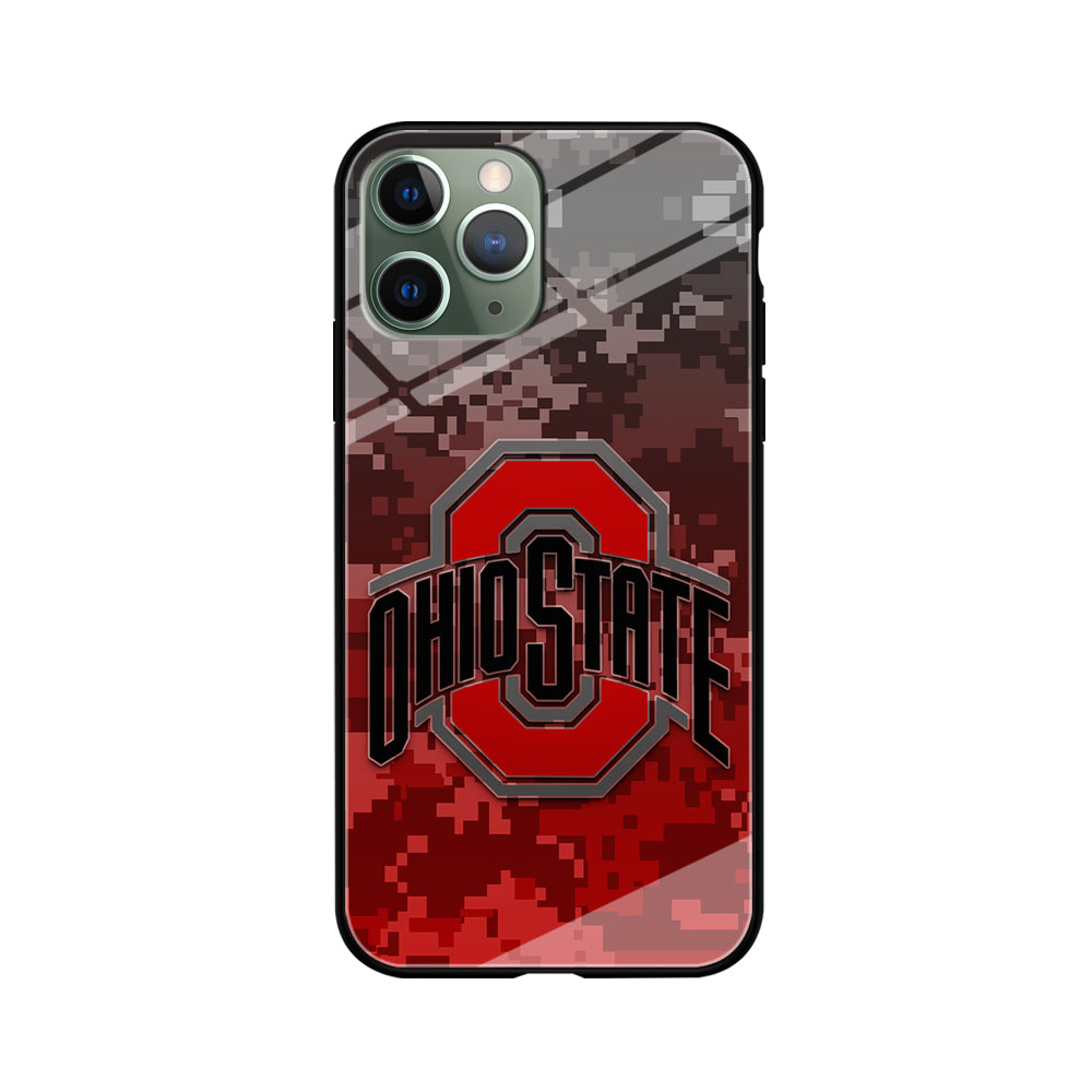 Ohio State Pixel Art iPhone 11 Pro Case