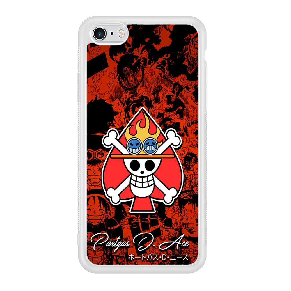 One Piece Ace Logo Comic iPhone 6 Plus | 6s Plus Case