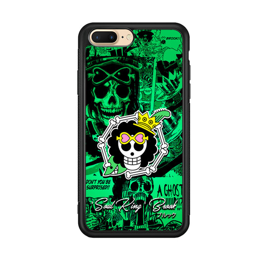 One Piece Brook Logo Comic iPhone 8 Plus Case