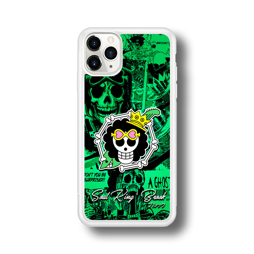 One Piece Brook Logo Comic iPhone 11 Pro Case