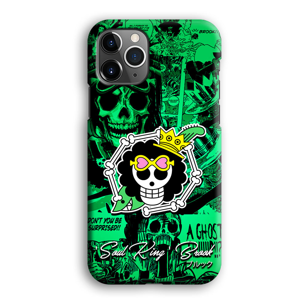 One Piece Brook Logo Comic iPhone 12 Pro Case