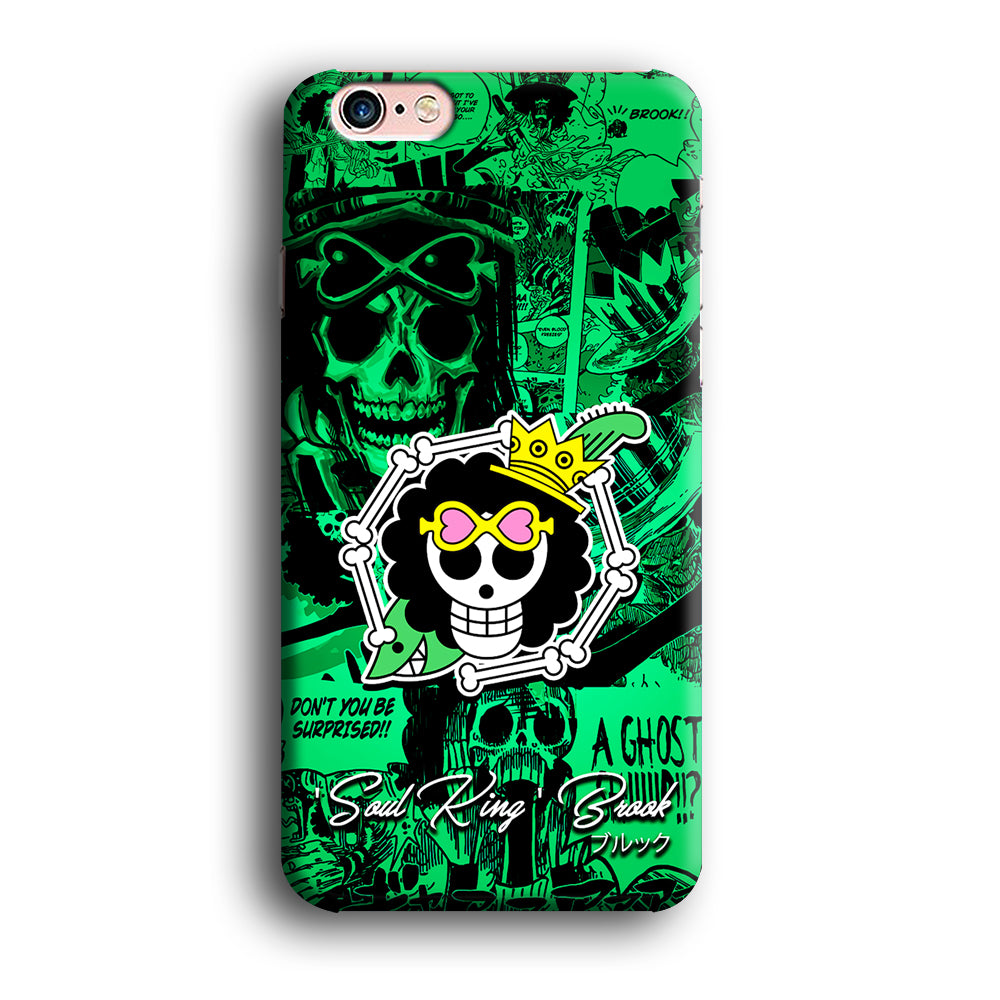 One Piece Brook Logo Comic iPhone 6 Plus | 6s Plus Case