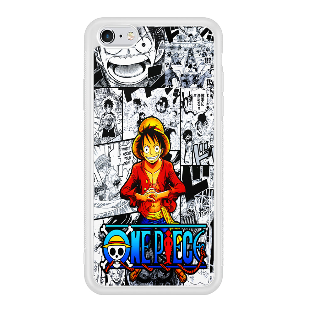 One Piece Luffy Comic iPhone 6 Plus | 6s Plus Case