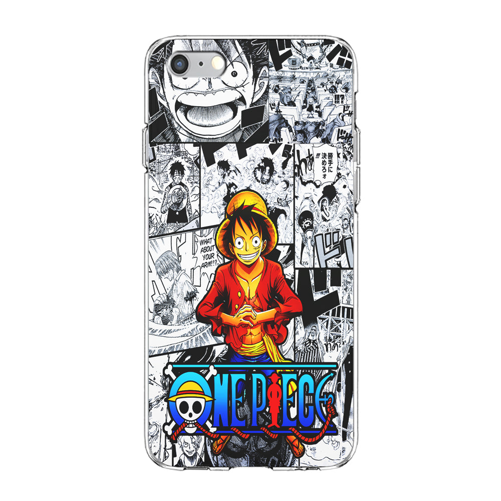 One Piece Luffy Comic iPhone 6 Plus | 6s Plus Case