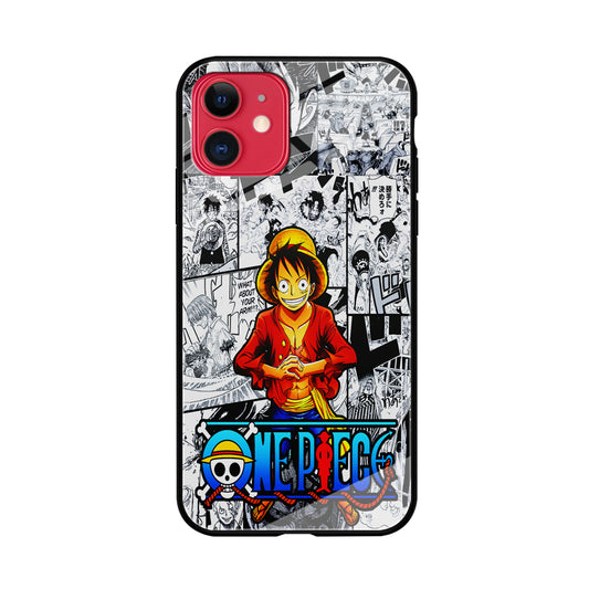 One Piece Luffy Comic iPhone 11 Case