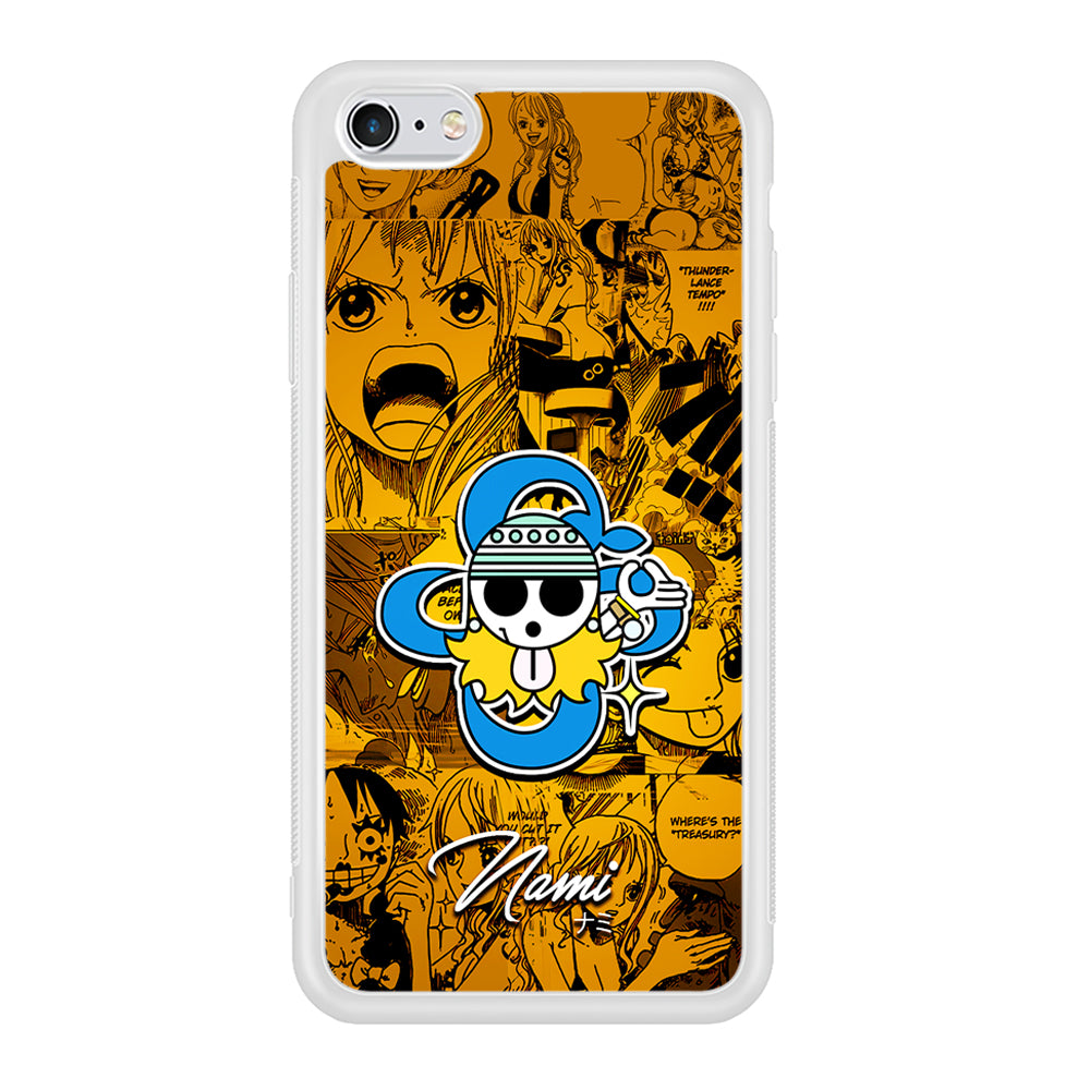 One Piece Nami Logo Comic iPhone 6 Plus | 6s Plus Case