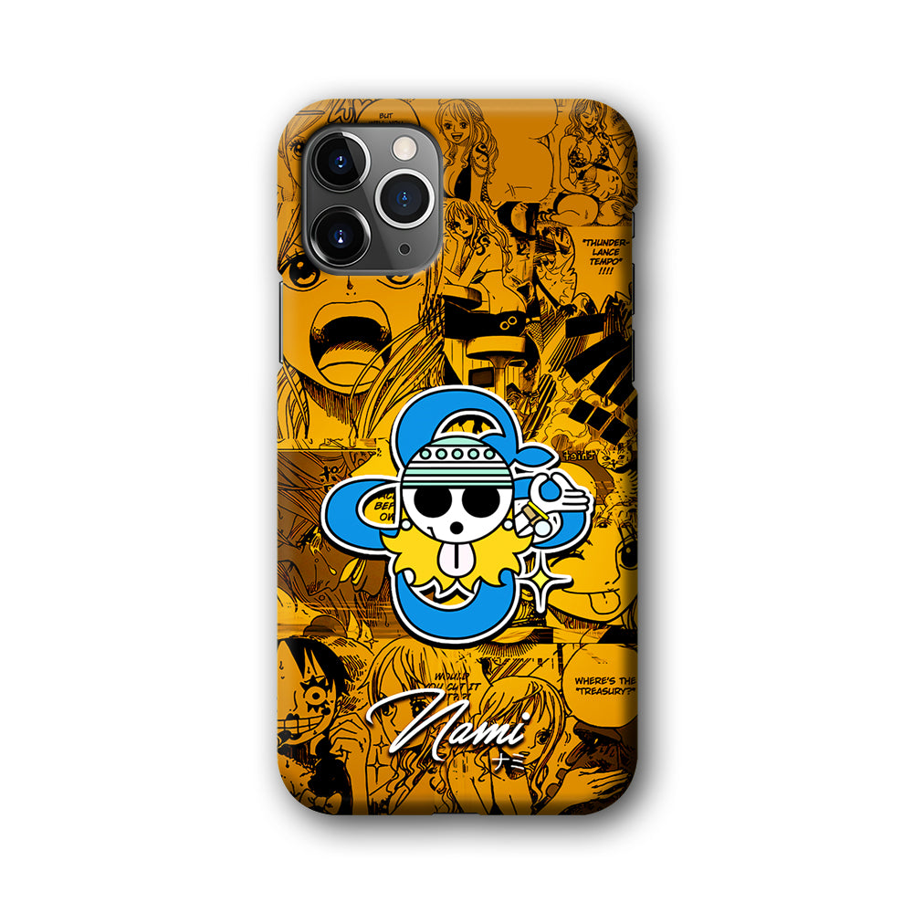 One Piece Nami Logo Comic iPhone 11 Pro Case