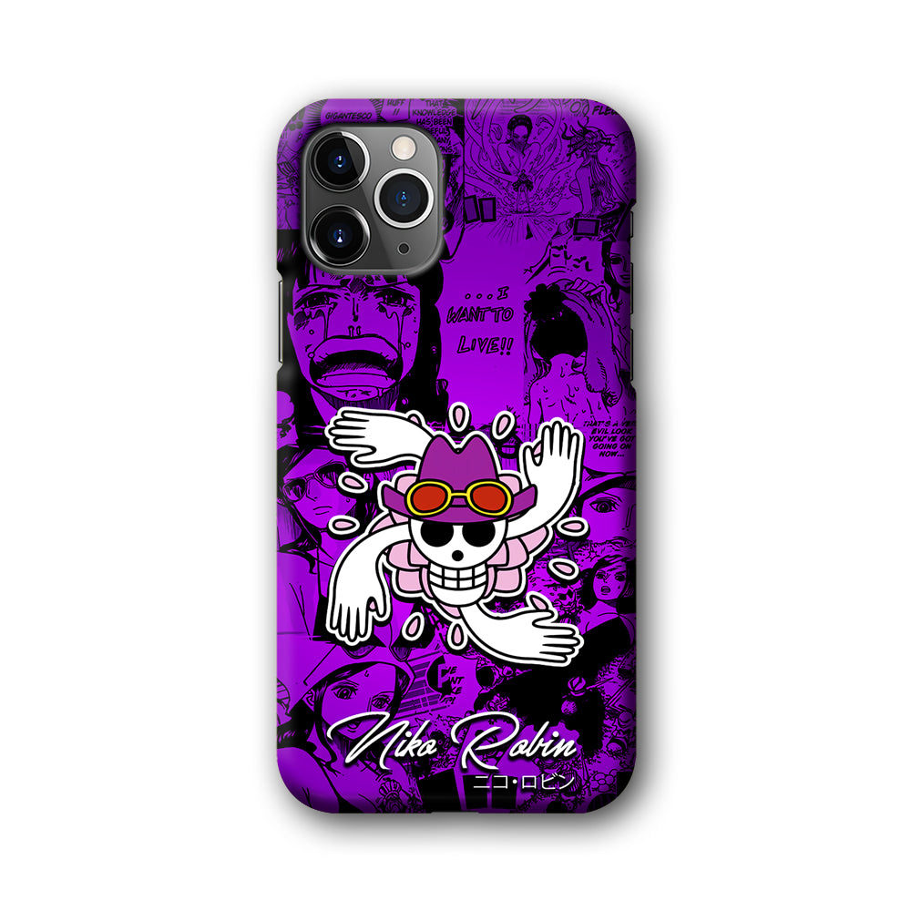 One Piece Robin Comic iPhone 11 Pro Case