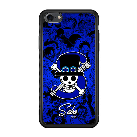 One Piece Sabo Logo Comic iPhone 7 Case