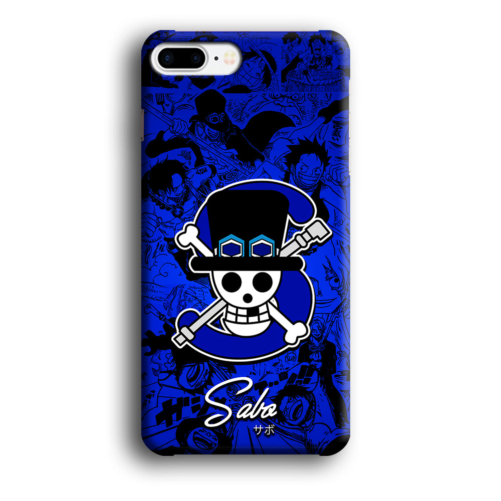 One Piece Sabo Logo Comic iPhone 8 Plus Case