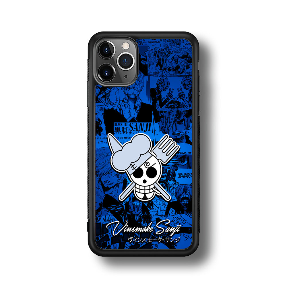 One Piece Sanji Logo Comic iPhone 11 Pro Case