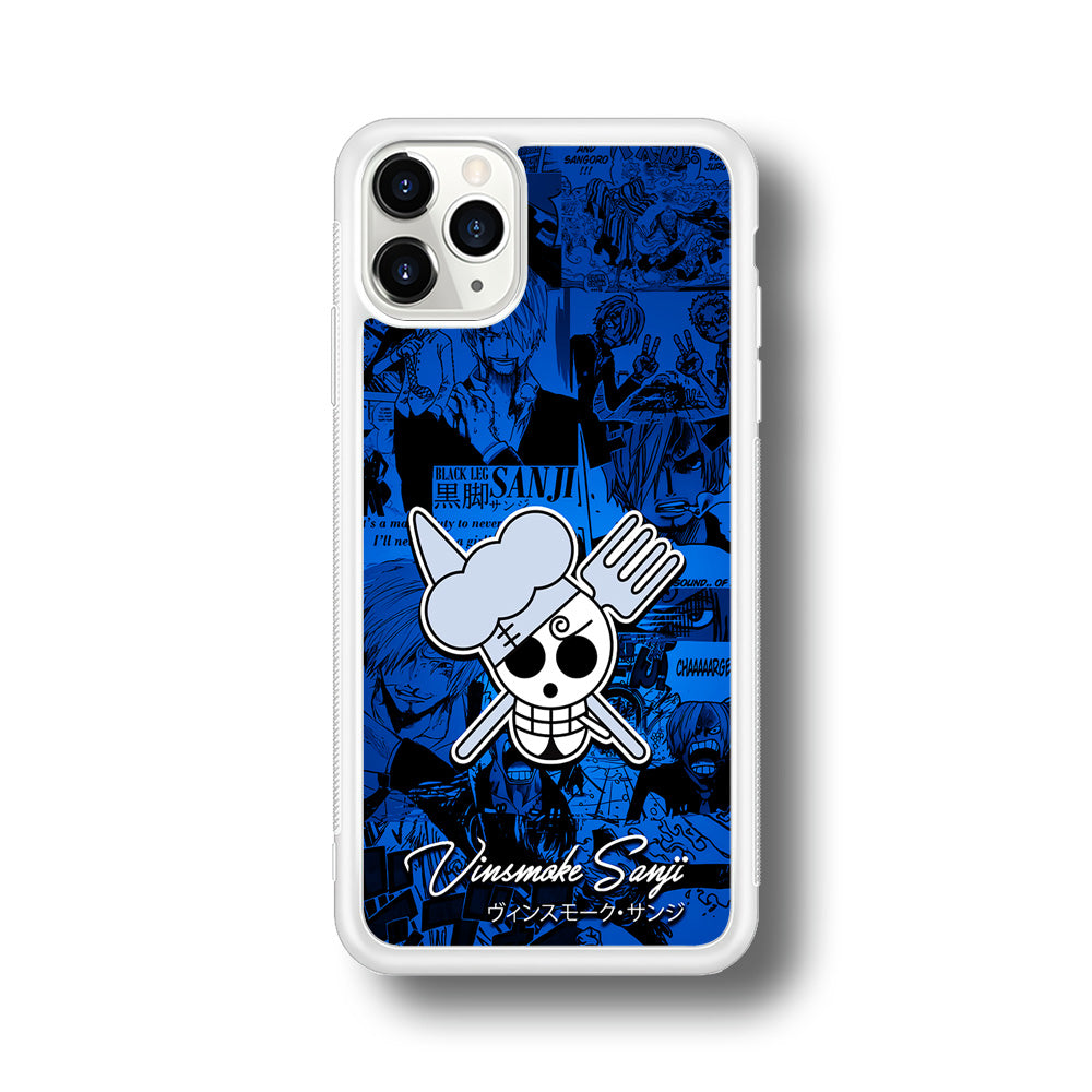 One Piece Sanji Logo Comic iPhone 11 Pro Case