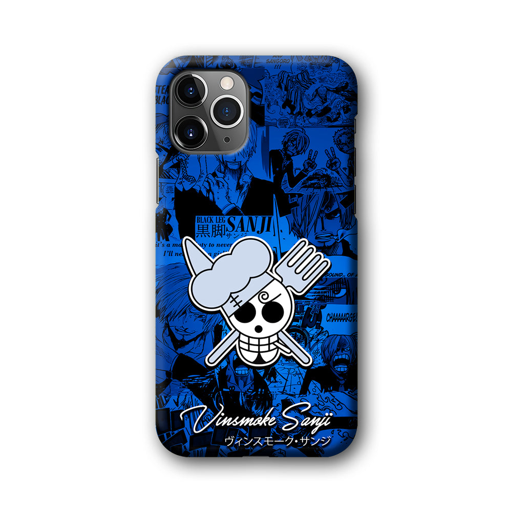 One Piece Sanji Logo Comic iPhone 11 Pro Case