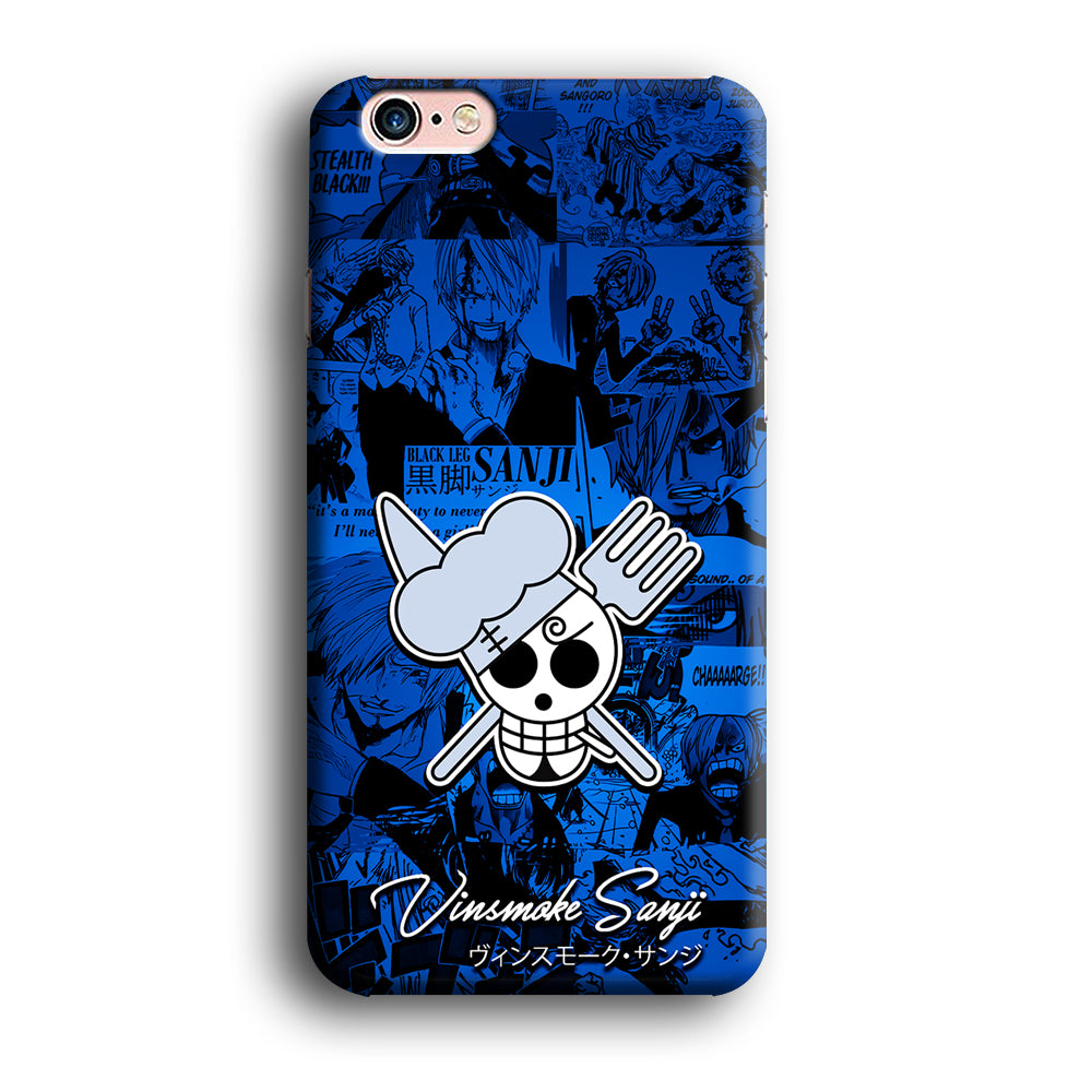 One Piece Sanji Logo Comic iPhone 6 Plus | 6s Plus Case