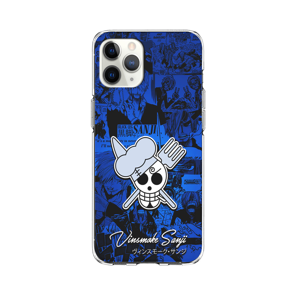 One Piece Sanji Logo Comic iPhone 11 Pro Case