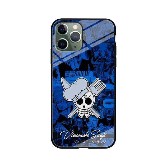 One Piece Sanji Logo Comic iPhone 11 Pro Case