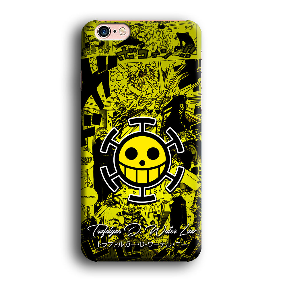 One Piece Trafalgar Law Comic iPhone 6 Plus | 6s Plus Case