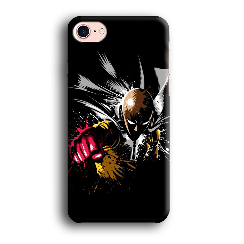 One Punch Man Saitama Painting iPhone 7 Case