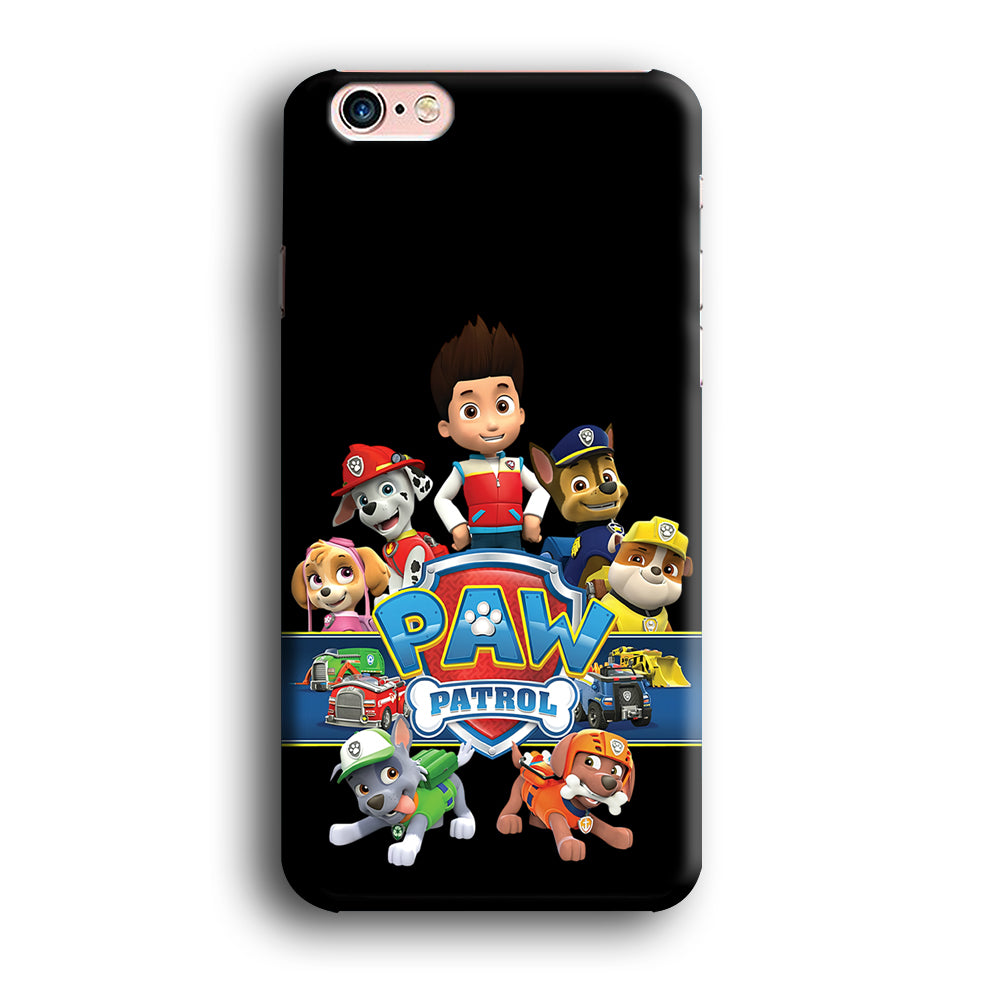 Paw Patrol Black iPhone 6 Plus | 6s Plus Case