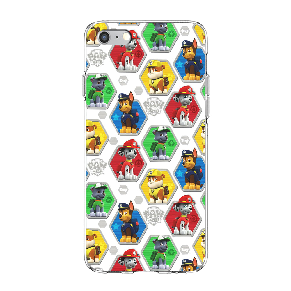 Paw Patrol Patern White iPhone 6 Plus | 6s Plus Case