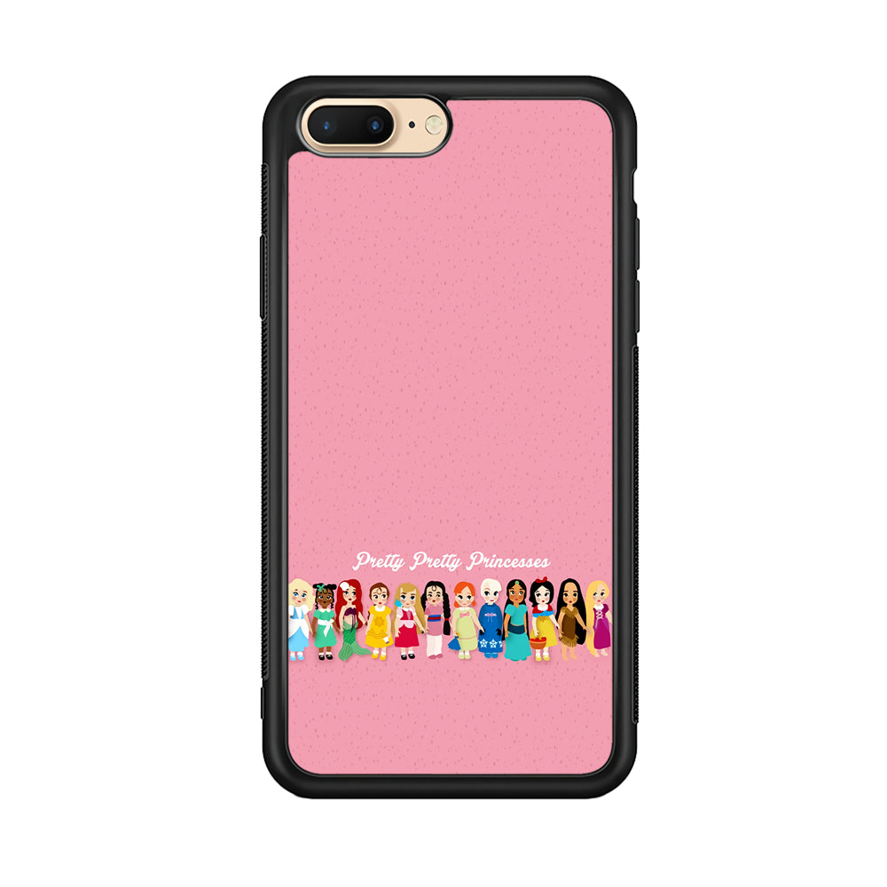 Pretty Pretty Princesses Pink iPhone 7 Plus Case