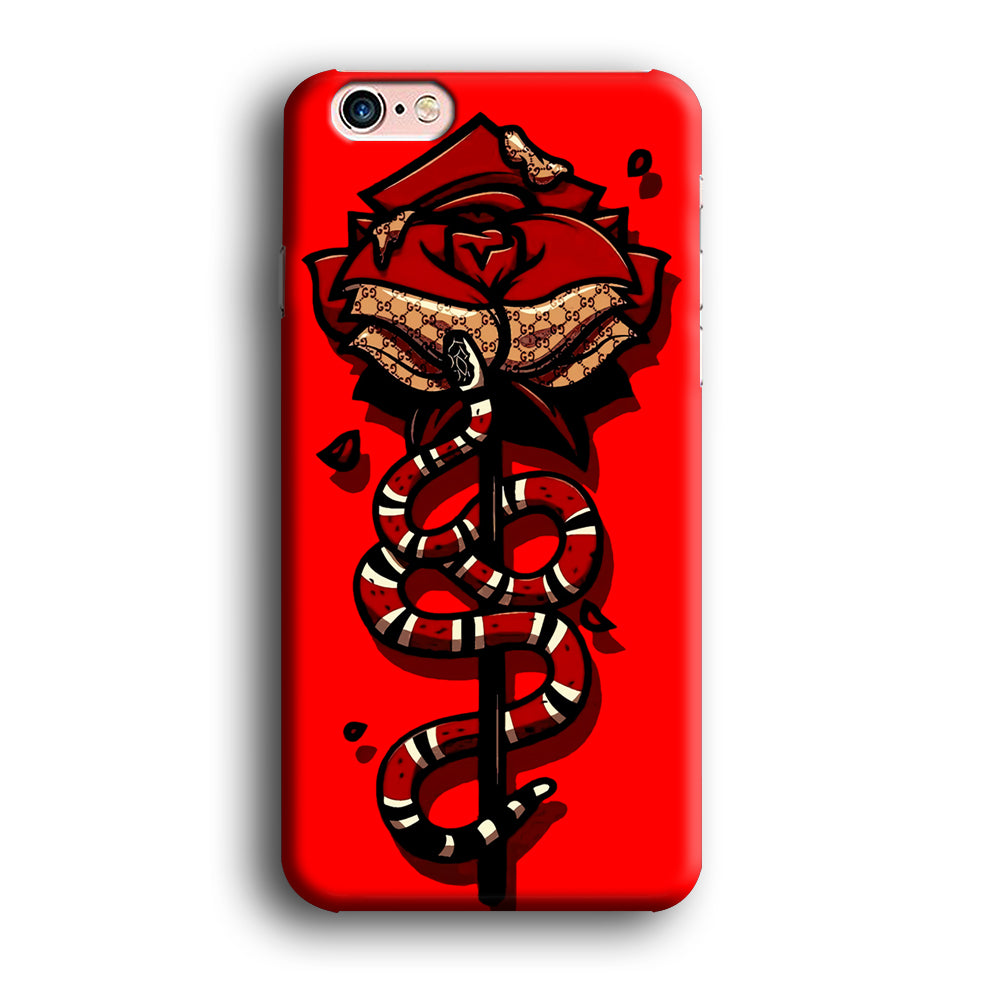 Red Rose Red Snake iPhone 6 Plus | 6s Plus Case