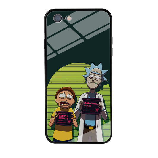 Rick and Morty Prisoner iPhone 6 Plus | 6s Plus Case-Phone Case-Tempered Glass Case-Altracase
