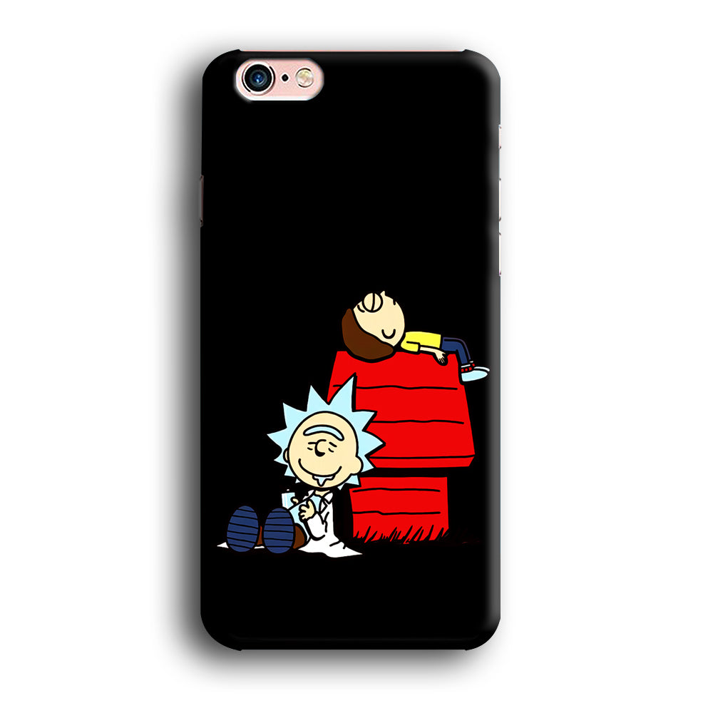 Rick and Morty Snoopy House iPhone 6 Plus | 6s Plus Case