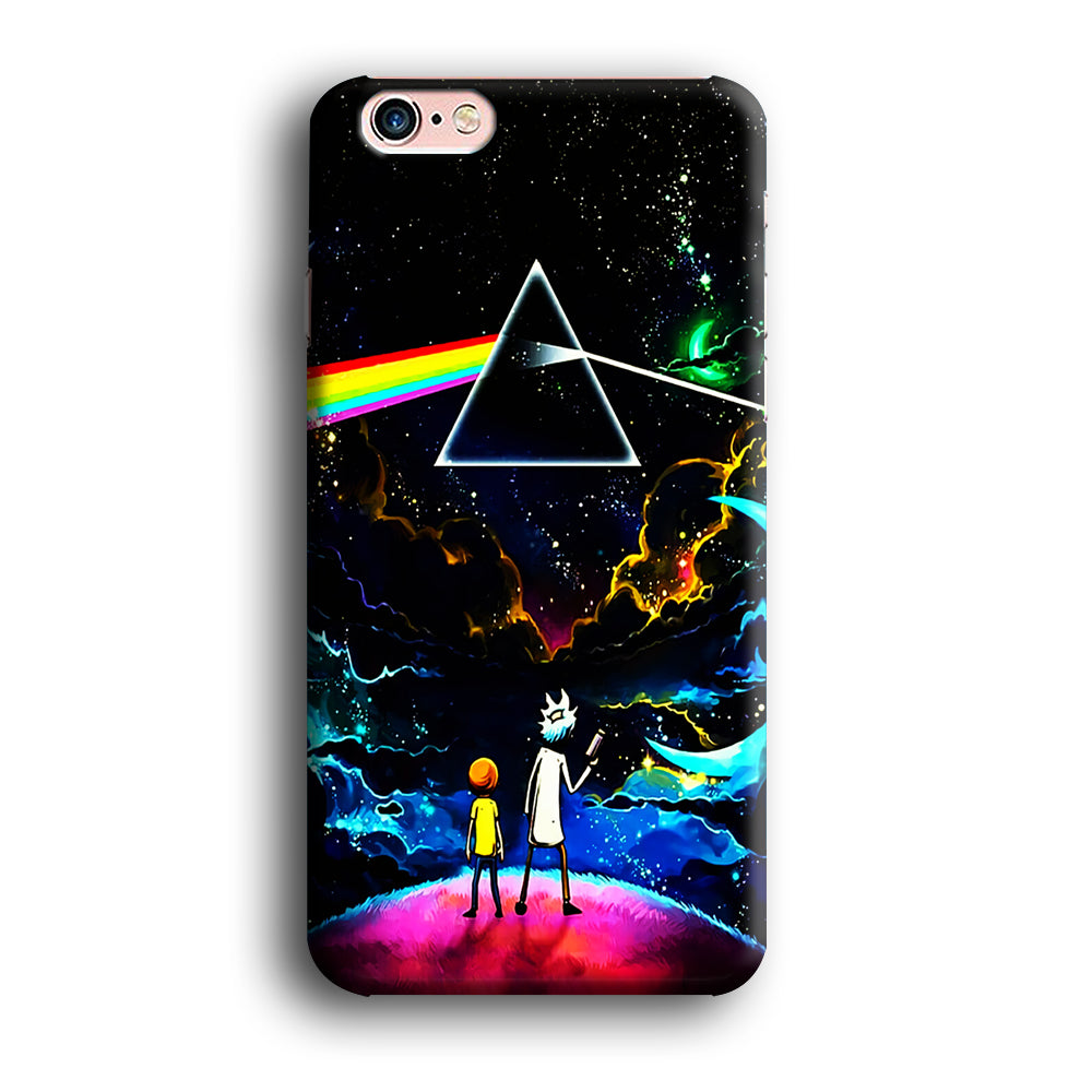 Rick and Morty Triangle Painting iPhone 6 Plus | 6s Plus Case